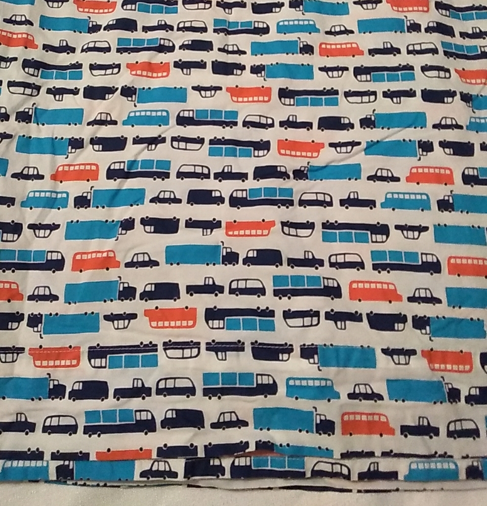 Pillowfort Car & Trucks Print Full Flat Sheet